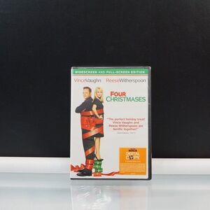 Four Christmases DVD Reese Witherspoon Vince Vaughn 2008 NEW Sealed
